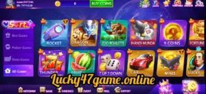 Lucky 47 Game interface screenshot